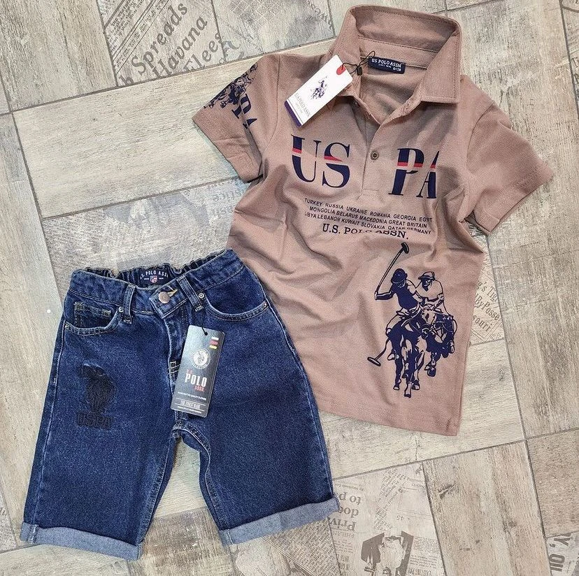 Kids Polo & Jeans Trouser
